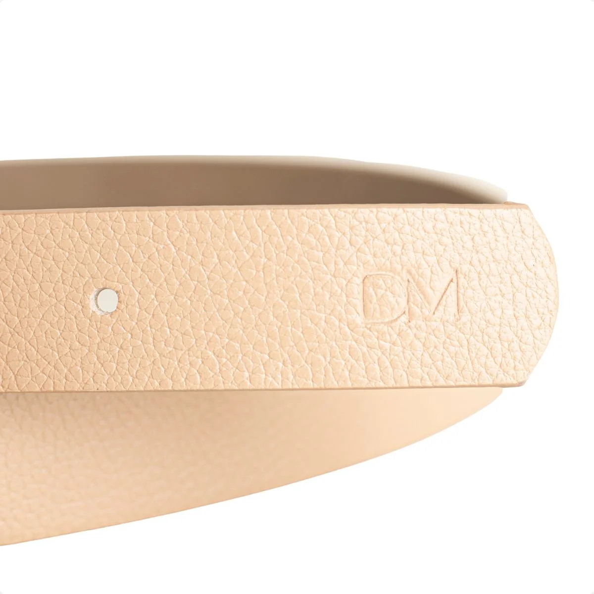 Cinto Feminino Dm Soft Bege Fivela Quadrada Bege 5