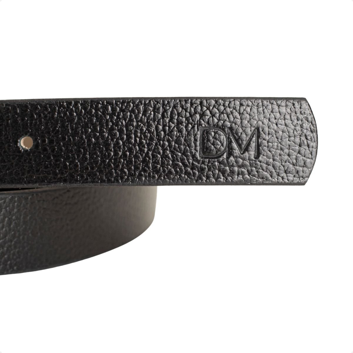 Cinto Feminino Dm Preto Fivela Redonda Preto 2