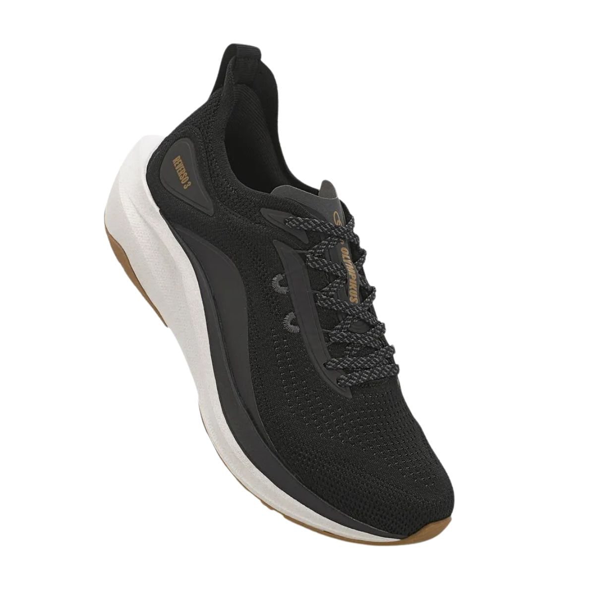 Tênis Corrida Masculino Olympikus Reverso 3 Preto Preto 2
