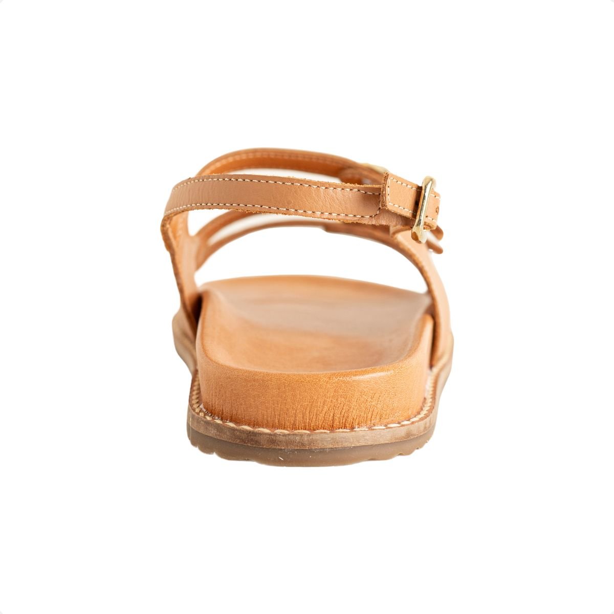 Sandália Flat Dm Glam Caramelo Caramelo 4