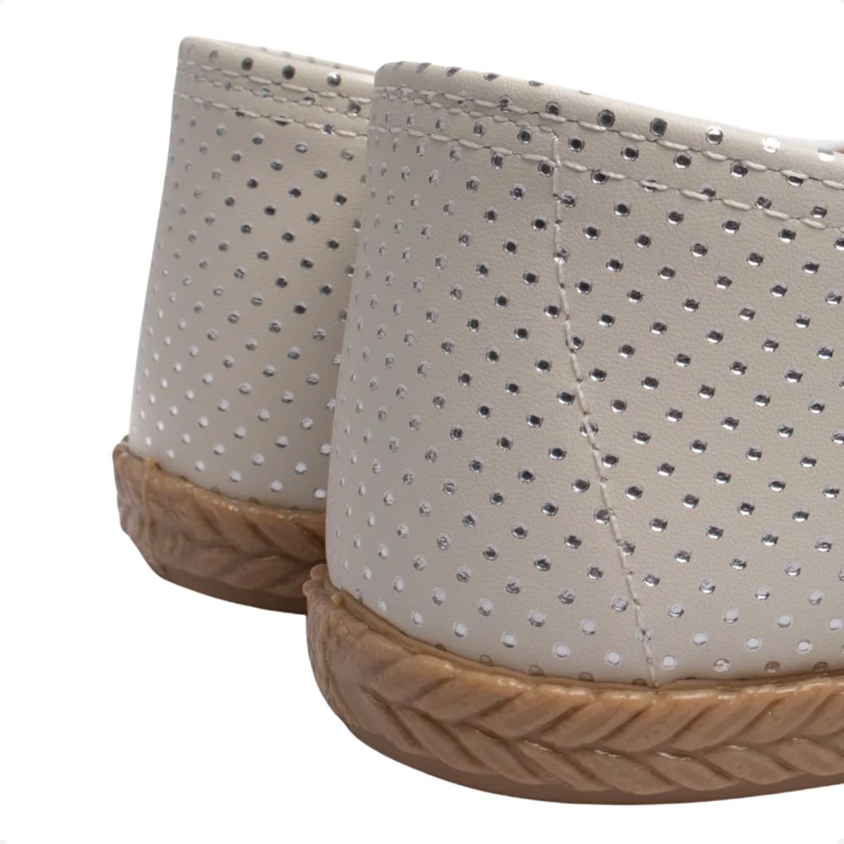 Sapatilha Feminina Moleca Napa Branco Branco 6