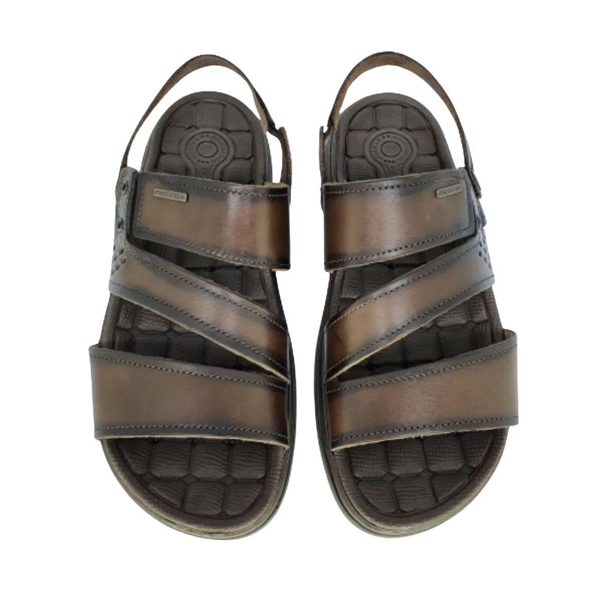 Sandália Masculina Pegada Amortech Marrom Marrom 3