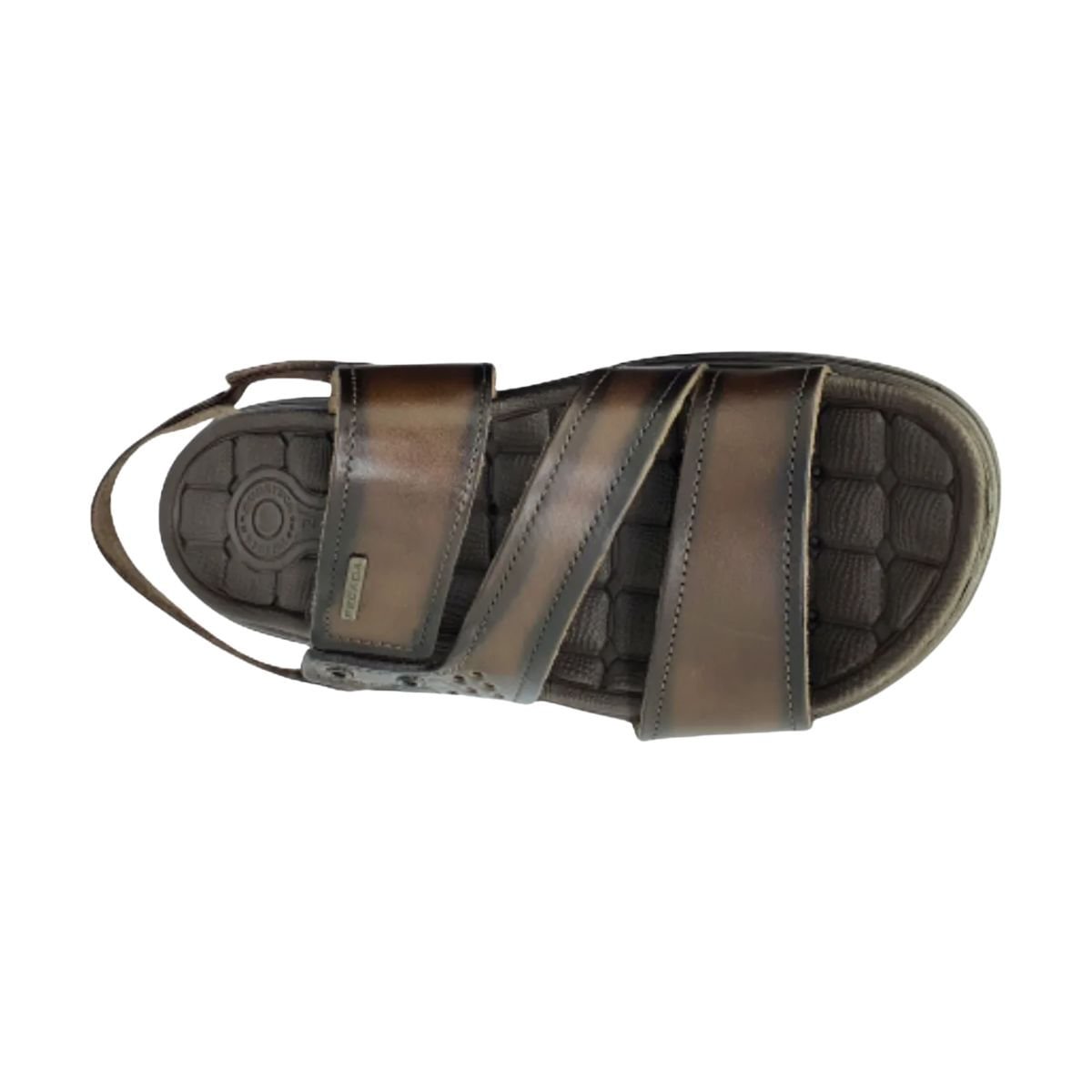 Sandália Masculina Pegada Amortech Marrom Marrom 6