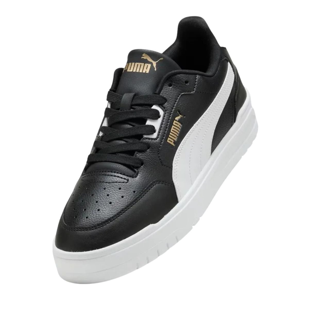 Tênis Casual Masculino Puma Shuffle Downtown Preto Preto 4