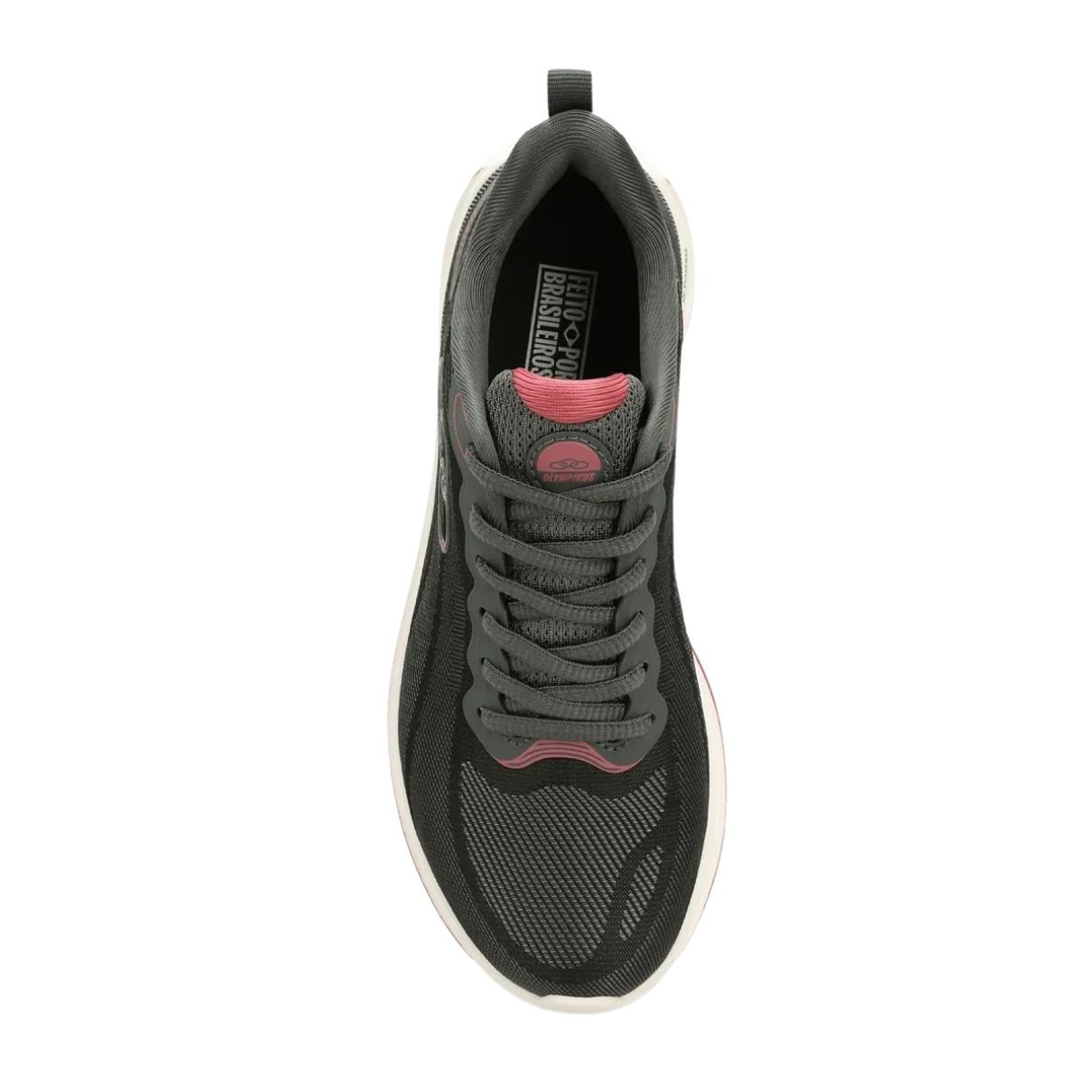 Tênis Corrida Feminino Olympikus Apolis Chumbo Cinza 3