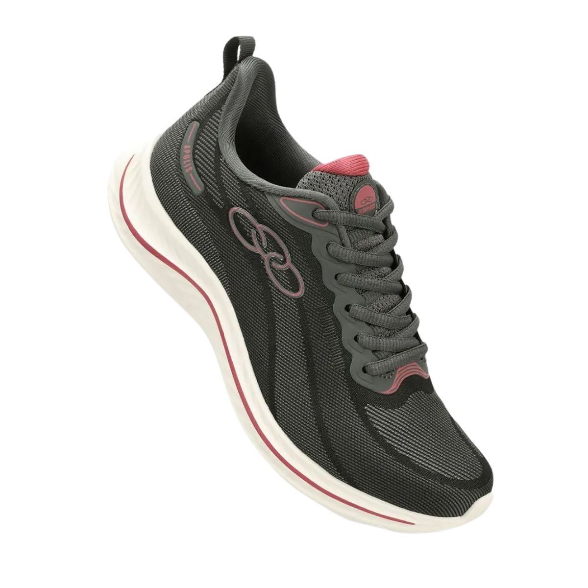 Tênis Corrida Feminino Olympikus Apolis Chumbo Cinza 2