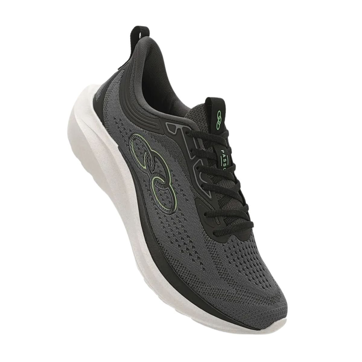 Tênis Corrida Masculino Olympikus Passo Cinza Cinza 2