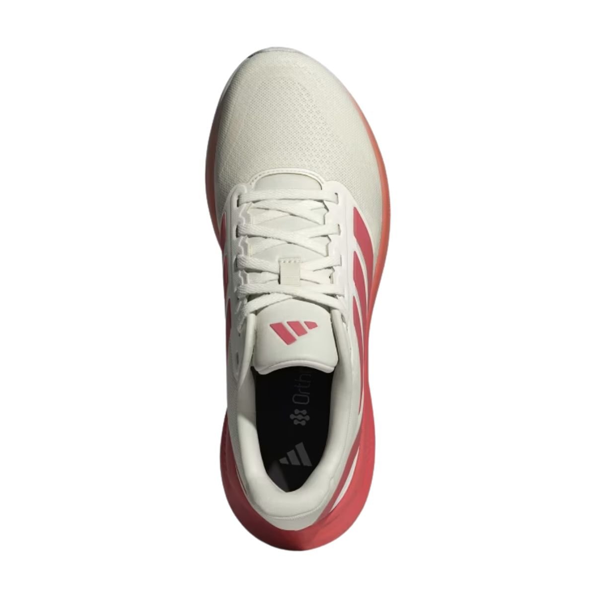Tênis Corrida Feminino Adidas Runfalcon 5 Branco E Laranja Branco 3