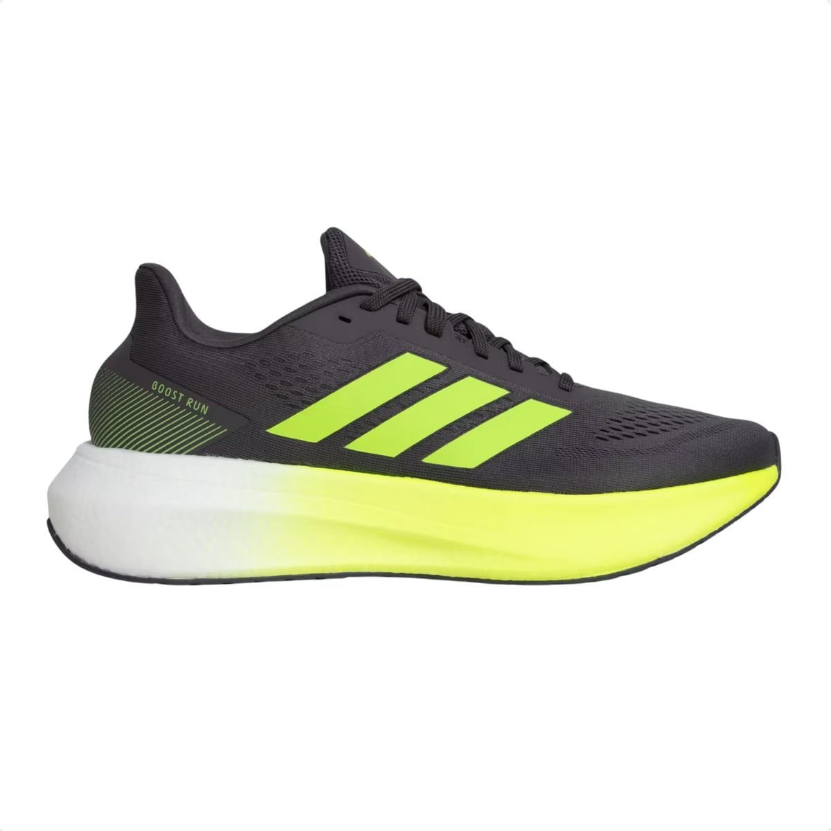Tênis Corrida Masculino Adidas Boost Run Preto E Verde