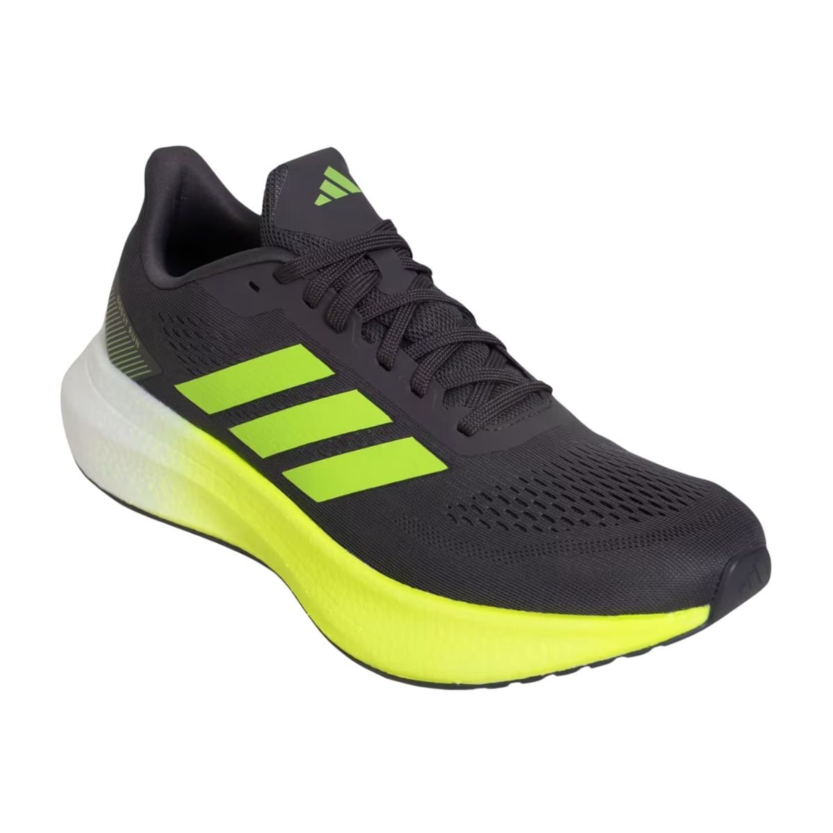 Tênis Corrida Masculino Adidas Boost Run Preto E Verde Preto 2