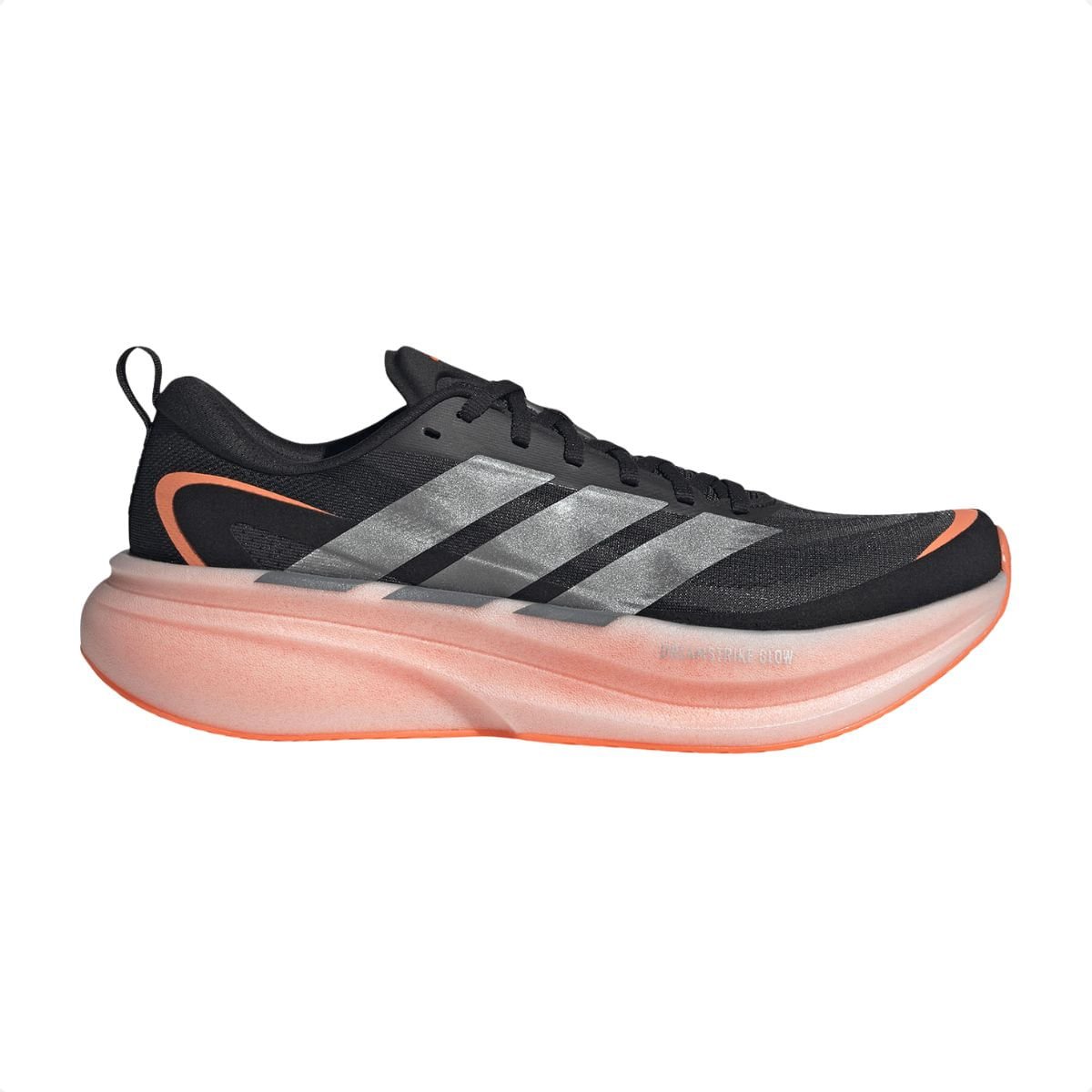 Tênis Corrida Masculino Adidas Supernova Glide Preto E Laranja