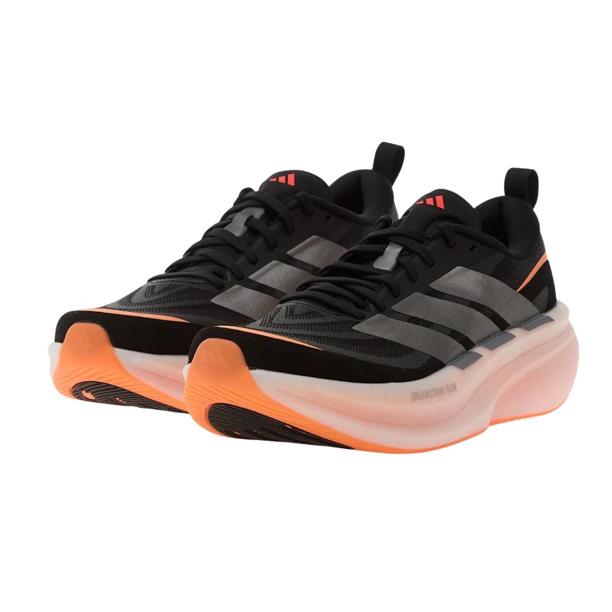 Tênis Corrida Masculino Adidas Supernova Glide Preto E Laranja Preto 5