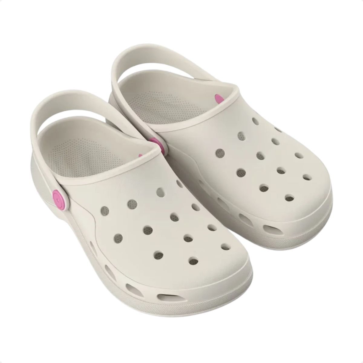 Babuche Feminina Grendene Zaxy Joy Off White Branco 2