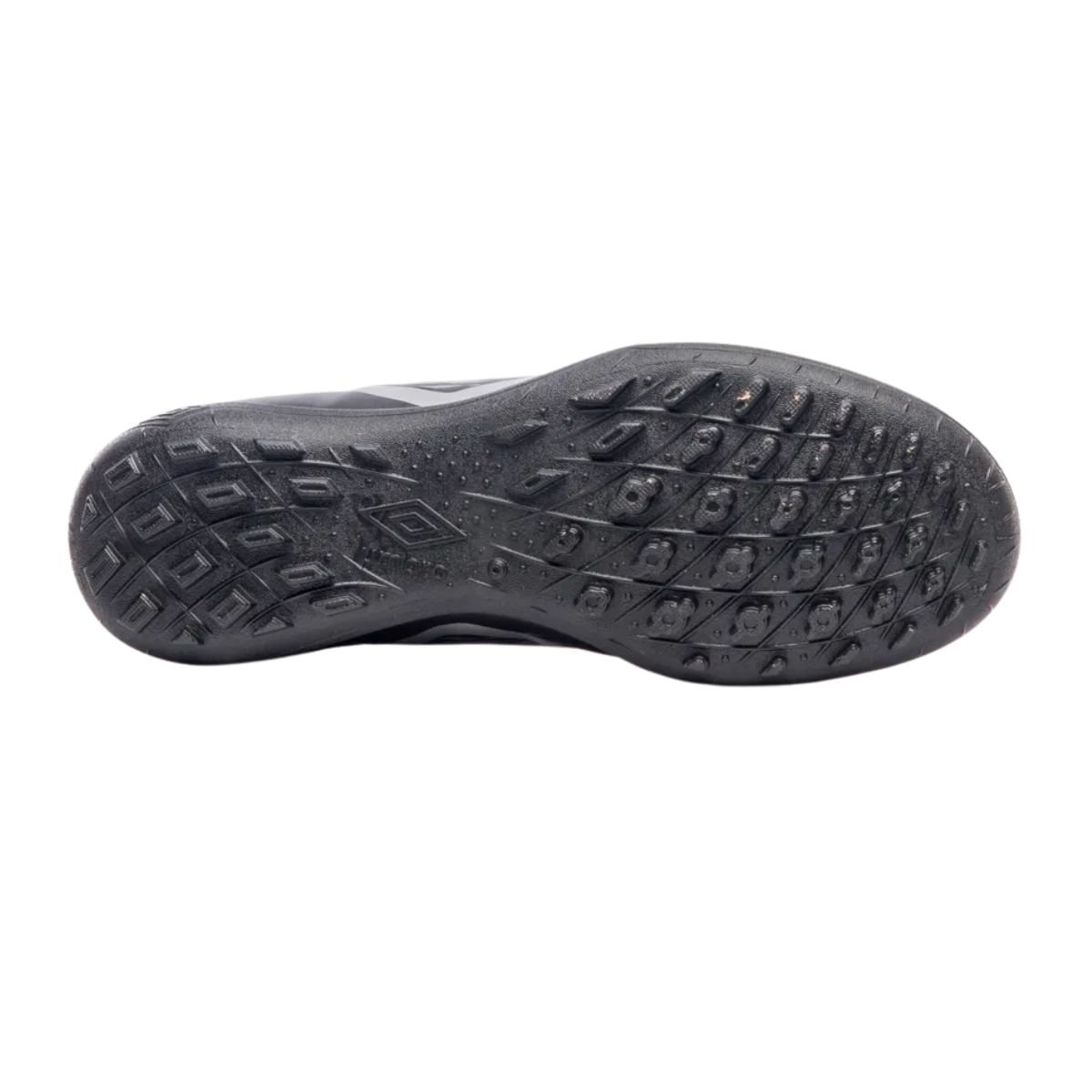 Chuteira Society Masculina Umbro X-Diamond Preta Cinza 4