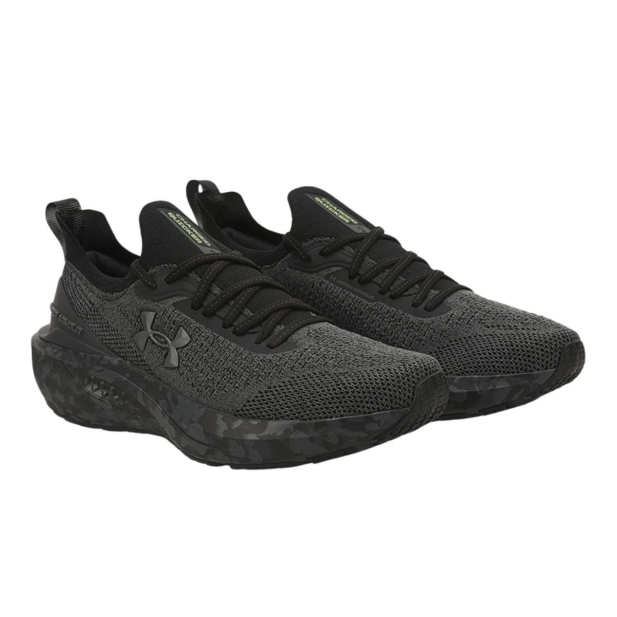 Tênis Corrida Masculino Under Armour Quicker 2 Preto Preto 2