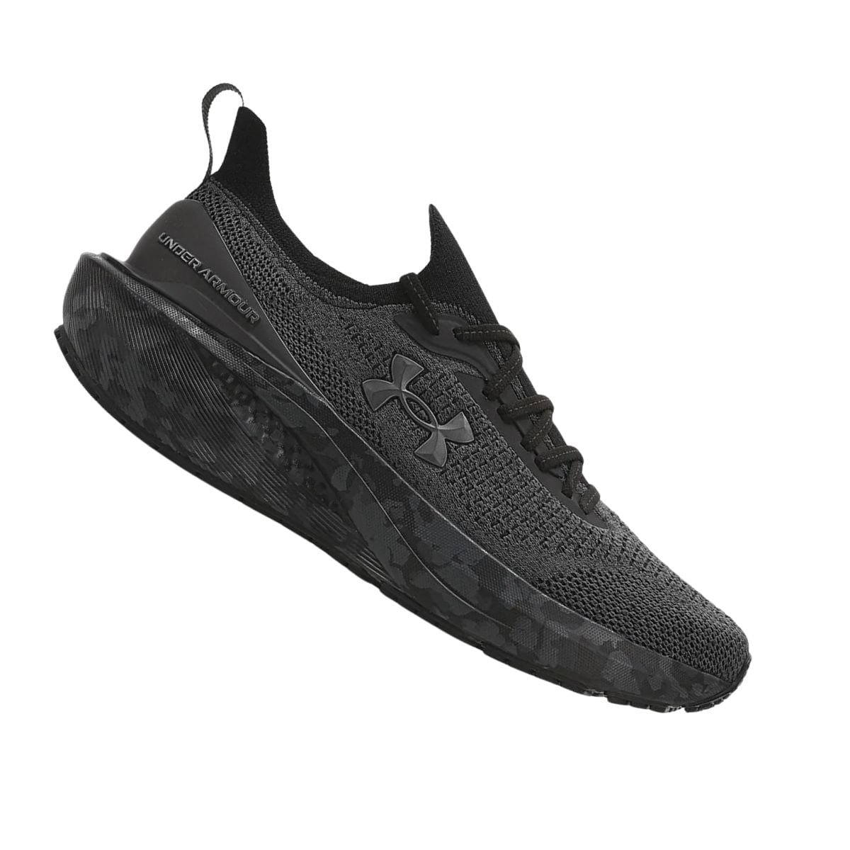 Tênis Corrida Masculino Under Armour Quicker 2 Preto Preto 7