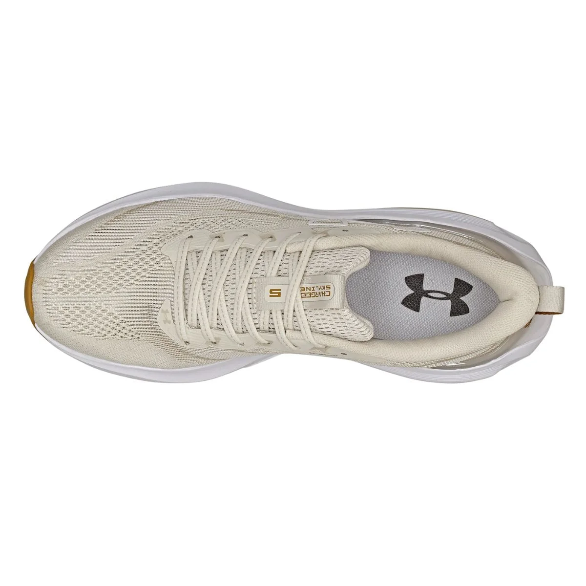 Tênis Corrida Feminino Under Armour Skyline 5 Bege Bege 3