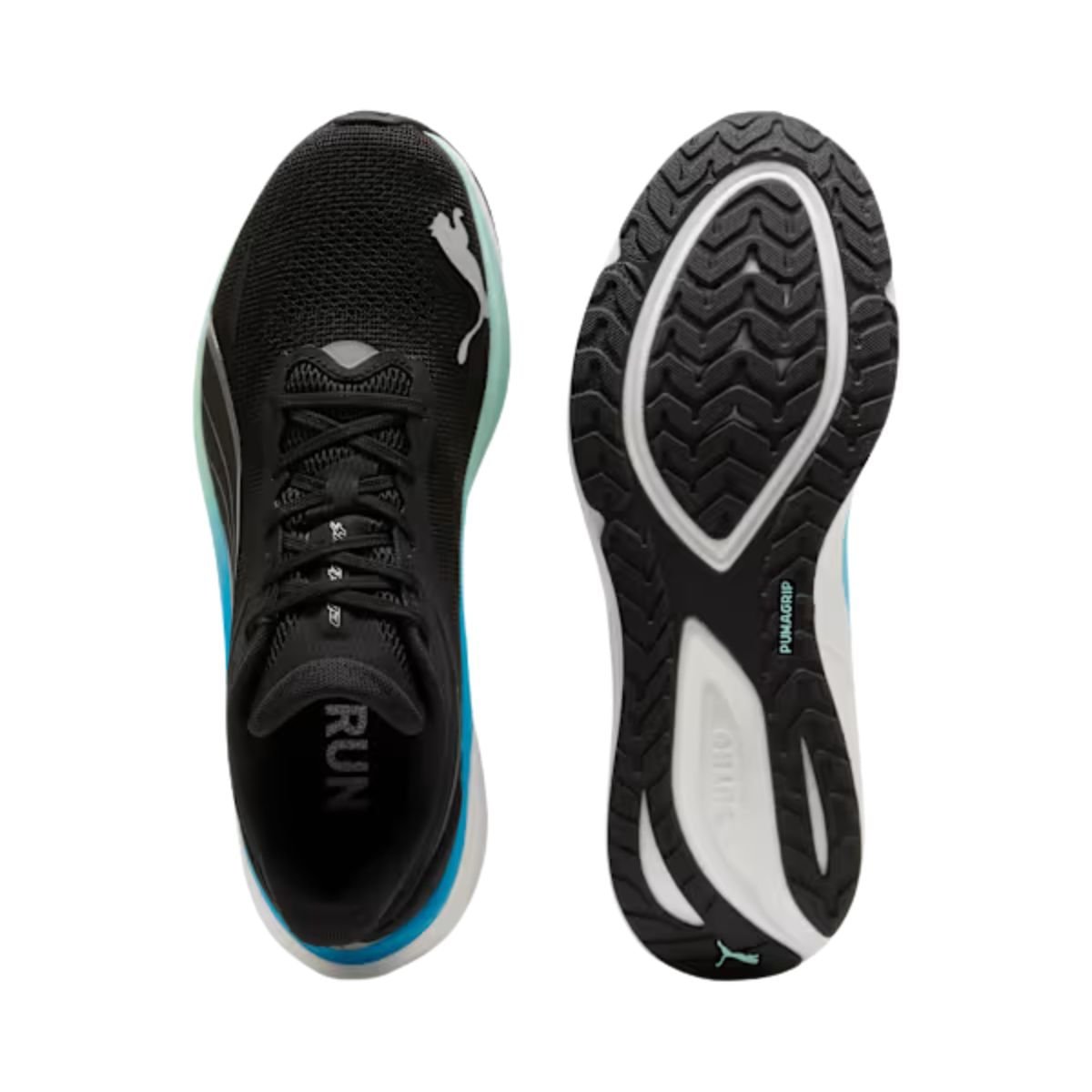 Tênis Corrida Masculino Puma Electrify Nitro 4 Preto Preto 3