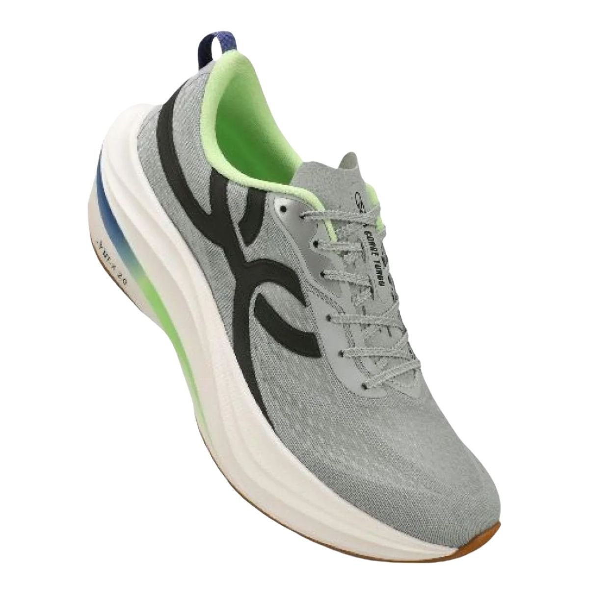 Tênis Corrida Masculino Olympikus Corre Turbo Cinza Cinza 2