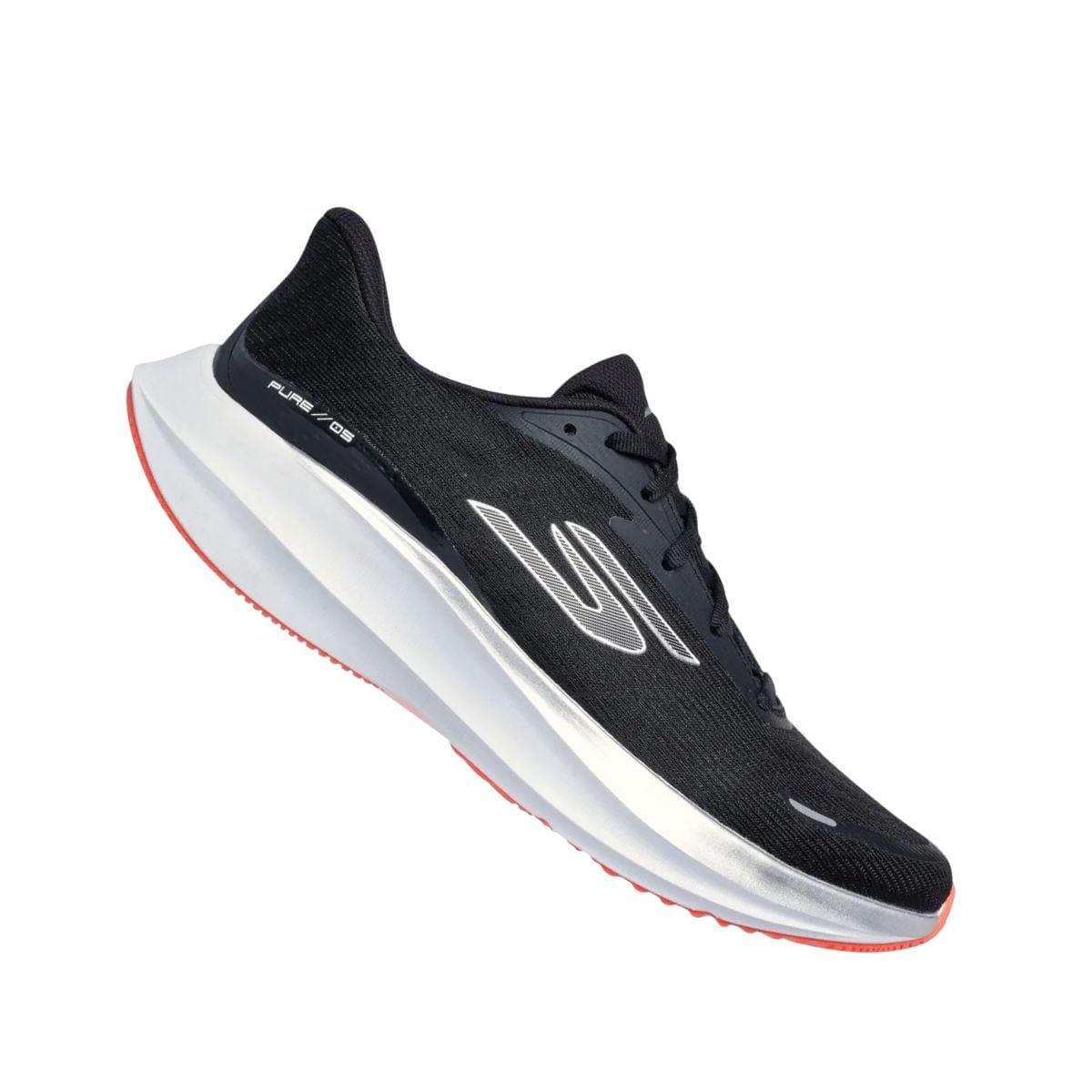 Tênis Corrida Masculino Skechers Aero Pulse Preto Preto 7