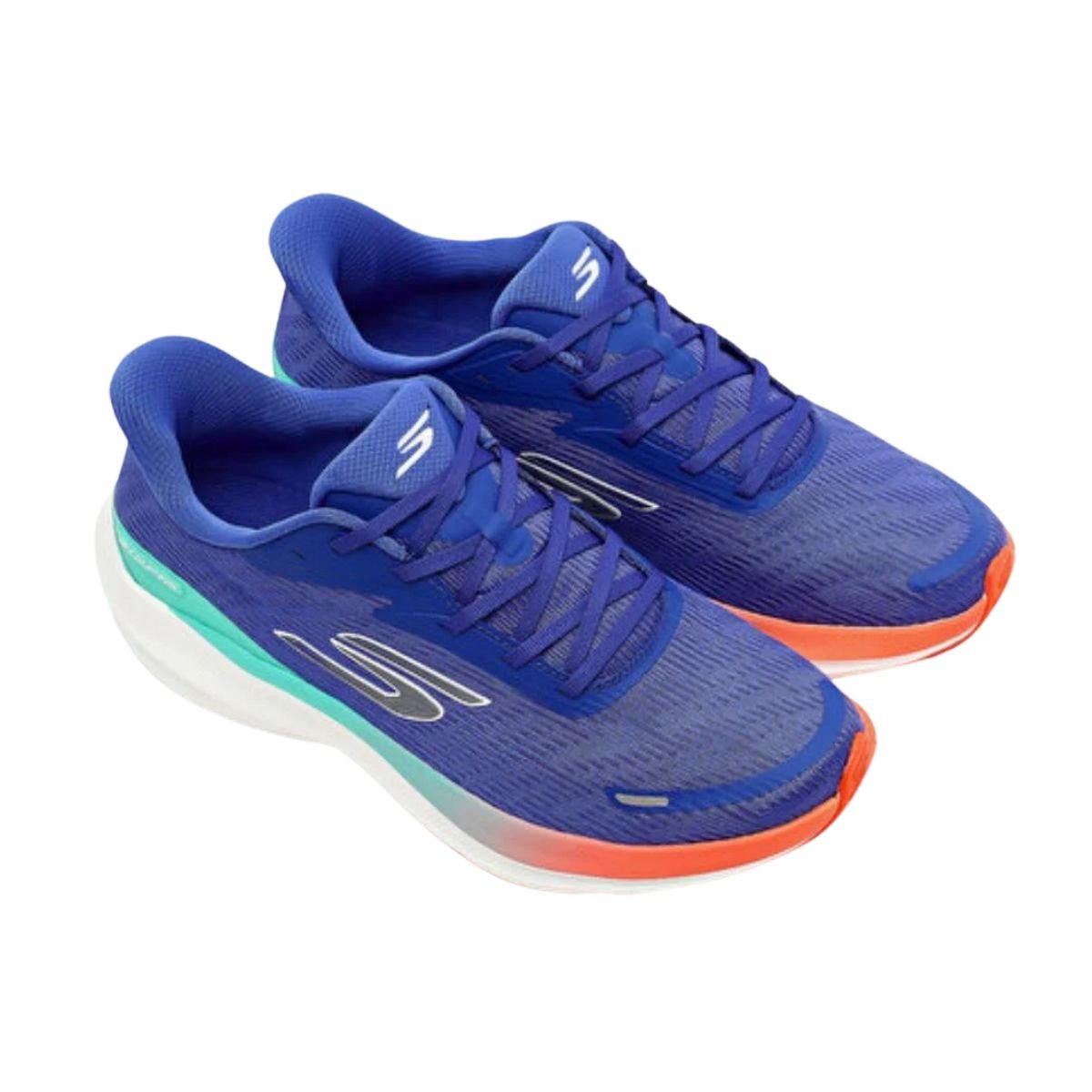 Tênis Corrida Masculino Skechers Aero Pulse Azul Azul 5