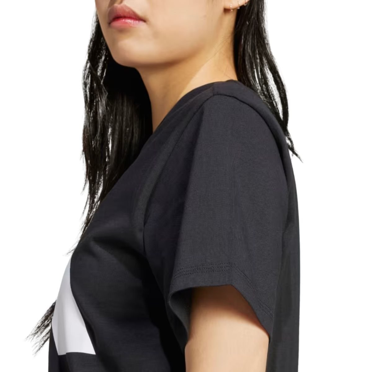 Camiseta Feminina Adidas Feminina Essentials Big Logo Preta Preto 3