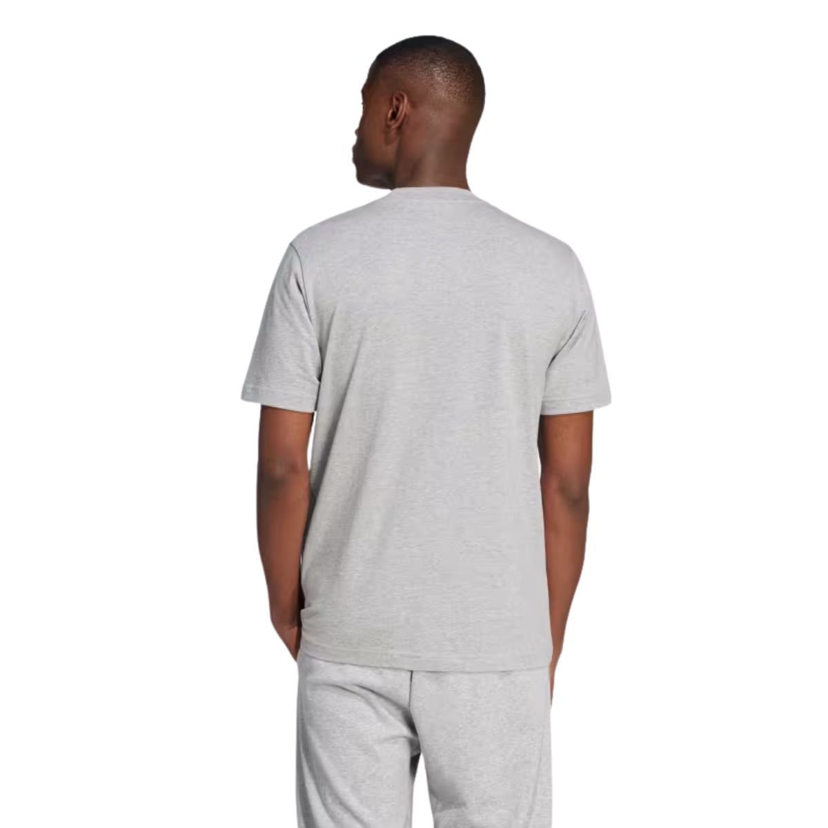 Camiseta Masculina Adidas Essentials Big Logo Cinza Cinza 4