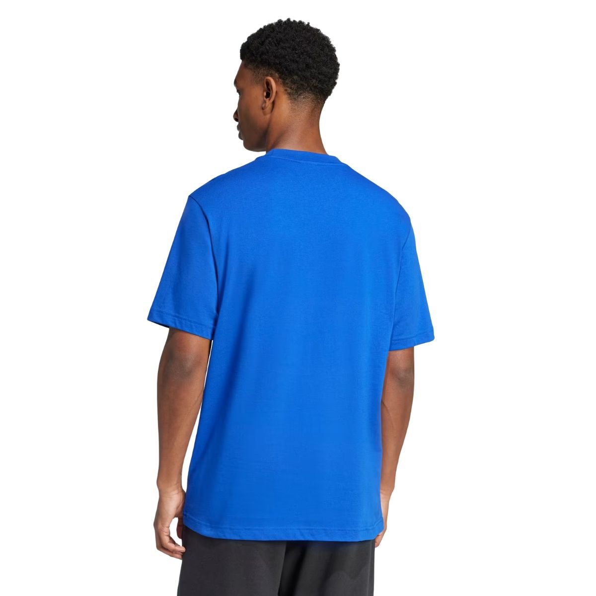 Camiseta Masculina Adidas Essentials Big Logo Azul Azul 4