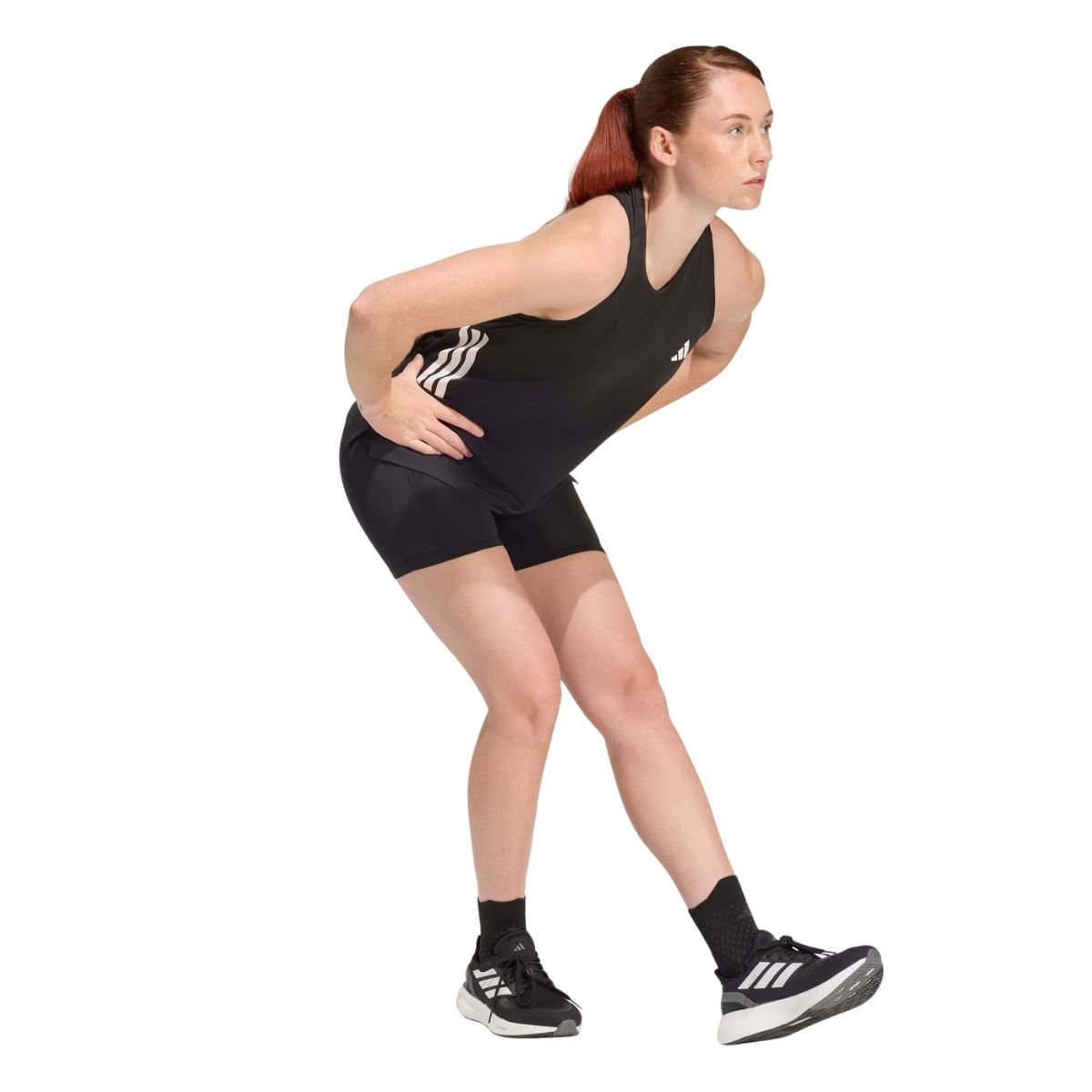 Camiseta Feminina Regata Adidas Climacool Preta Preto 2