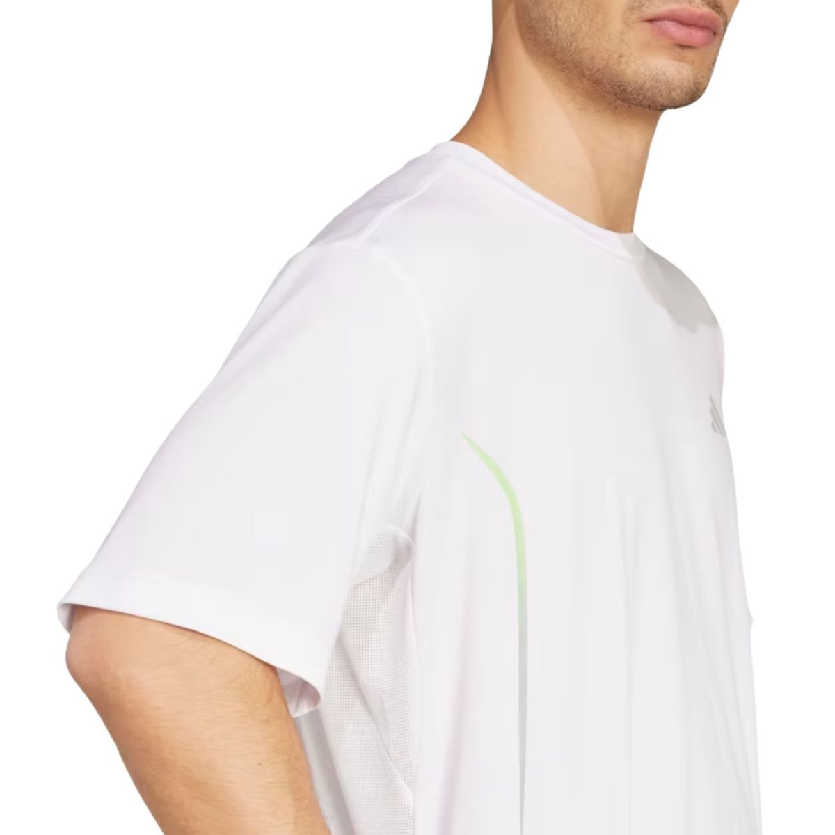 Camiseta Masculina Adidas Tech Apparel Branca Branco 3