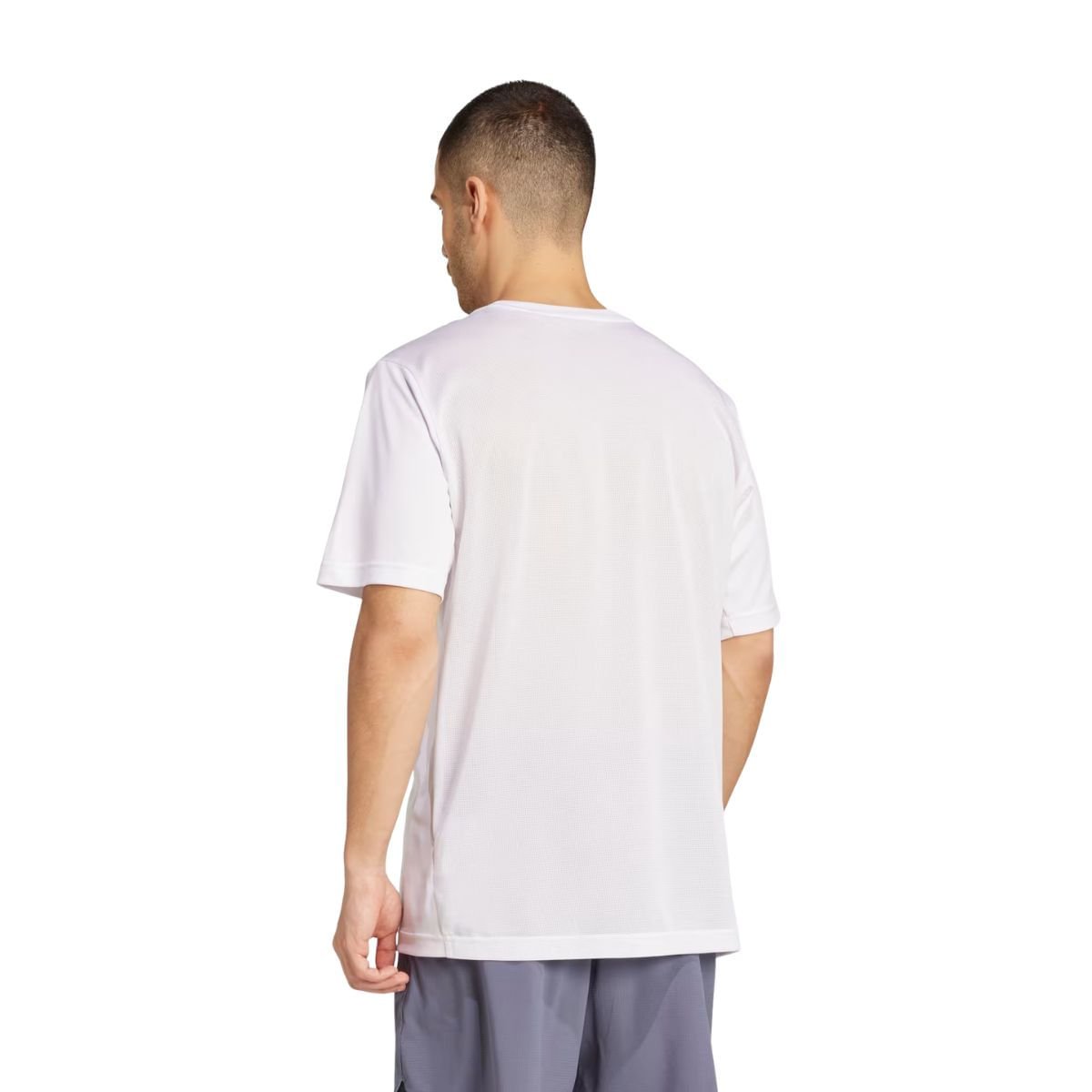 Camiseta Masculina Adidas Tech Apparel Branca Branco 4