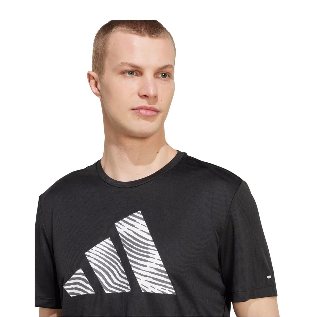 Camiseta Masculina Adidas Adi365 Essentials Brand Love Preta Preto 3