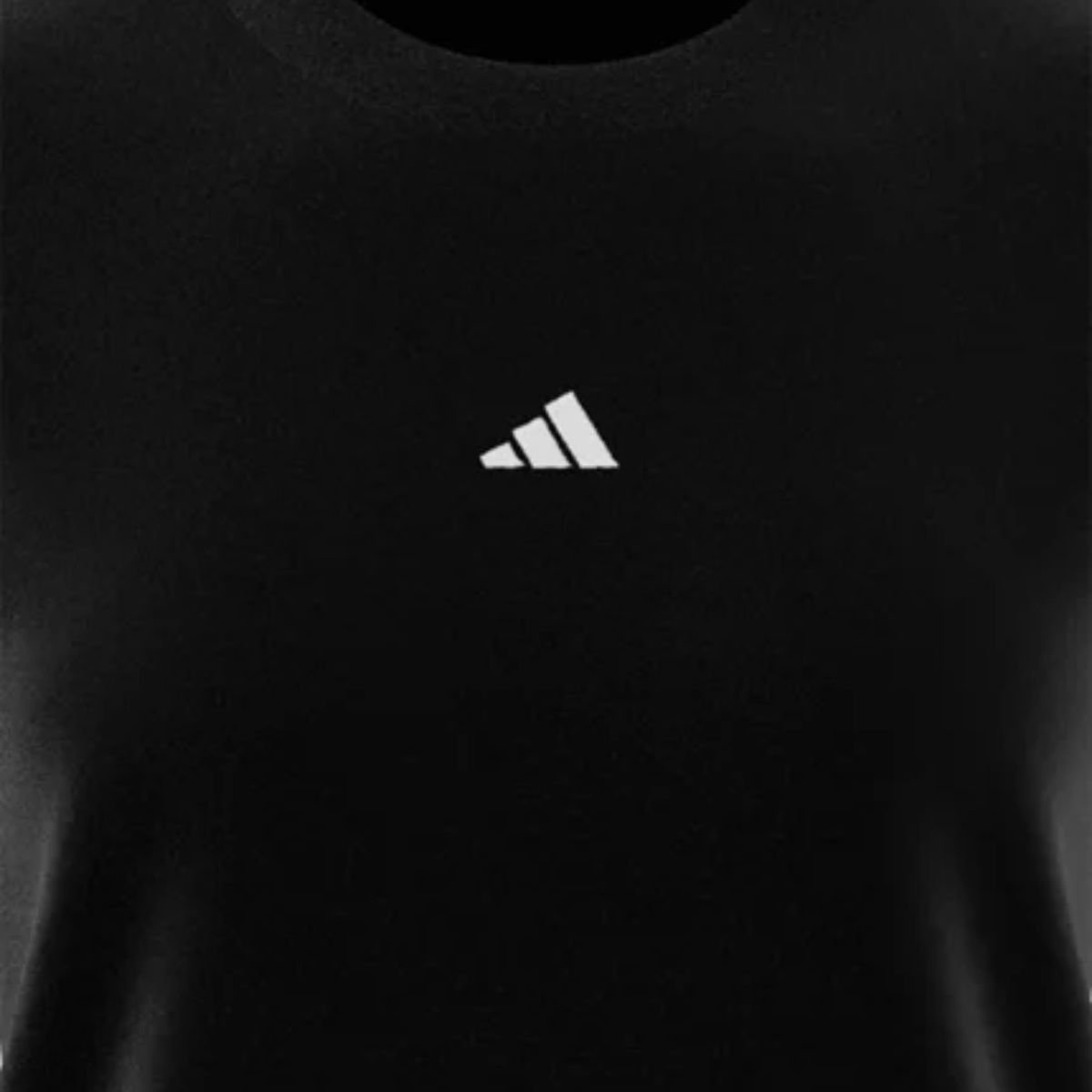 Camiseta Feminina Adidas Feminina Essentials Small Logo Preta Preto 4