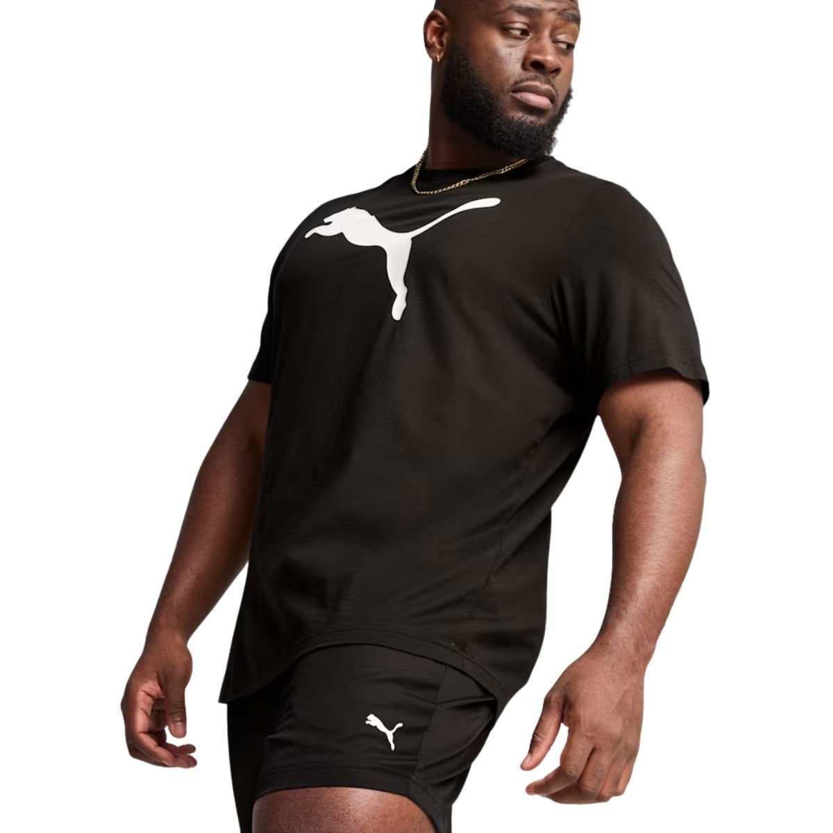 Short Masculino Curto Puma Essentials Woven Preto Preto 2
