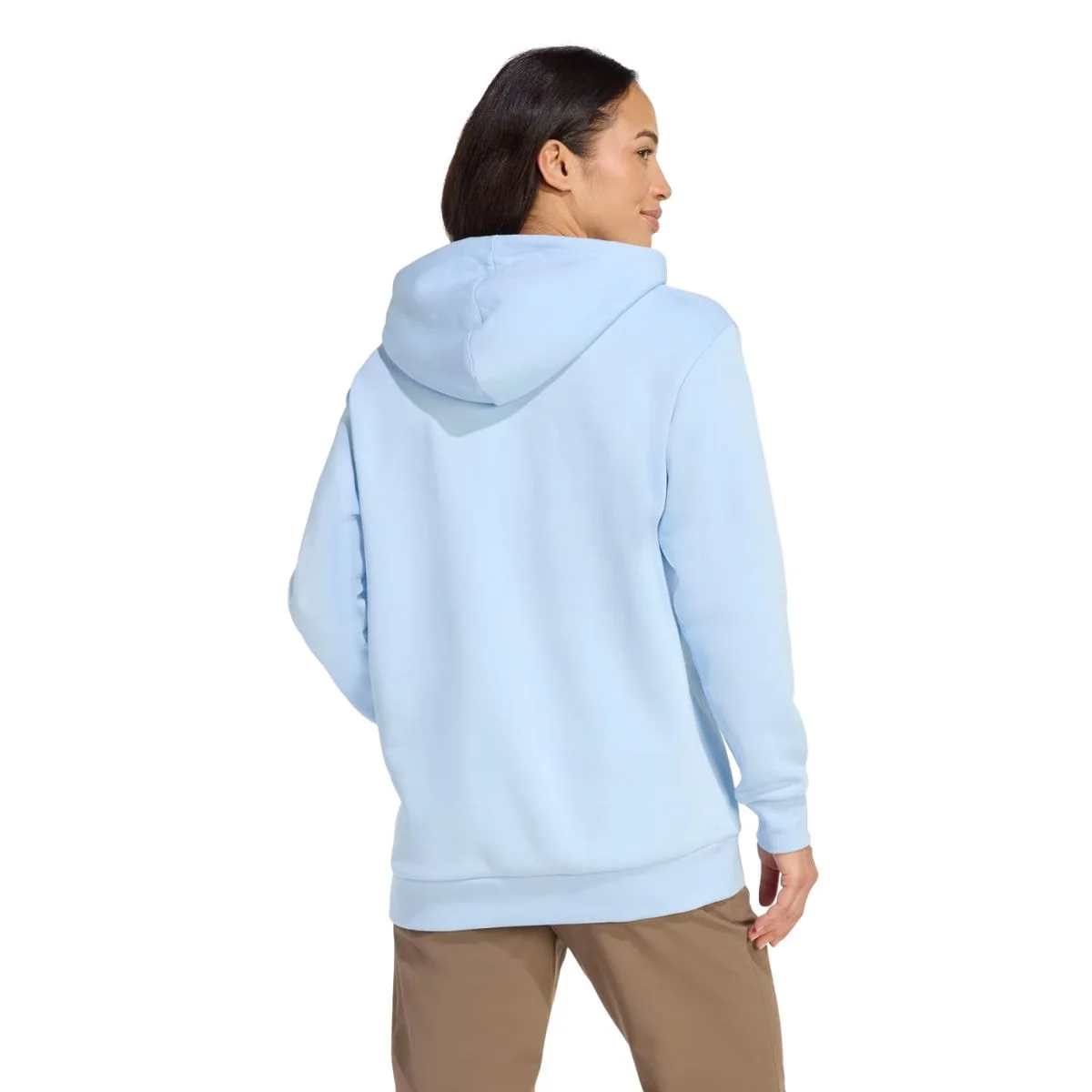 Jaqueta Feminino Moletom Adidas Terrex Multi Logo Azul Azul 4