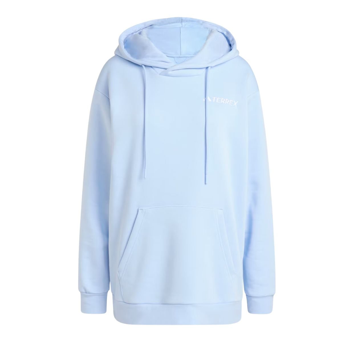 Jaqueta Feminino Moletom Adidas Terrex Multi Logo Azul Azul 5