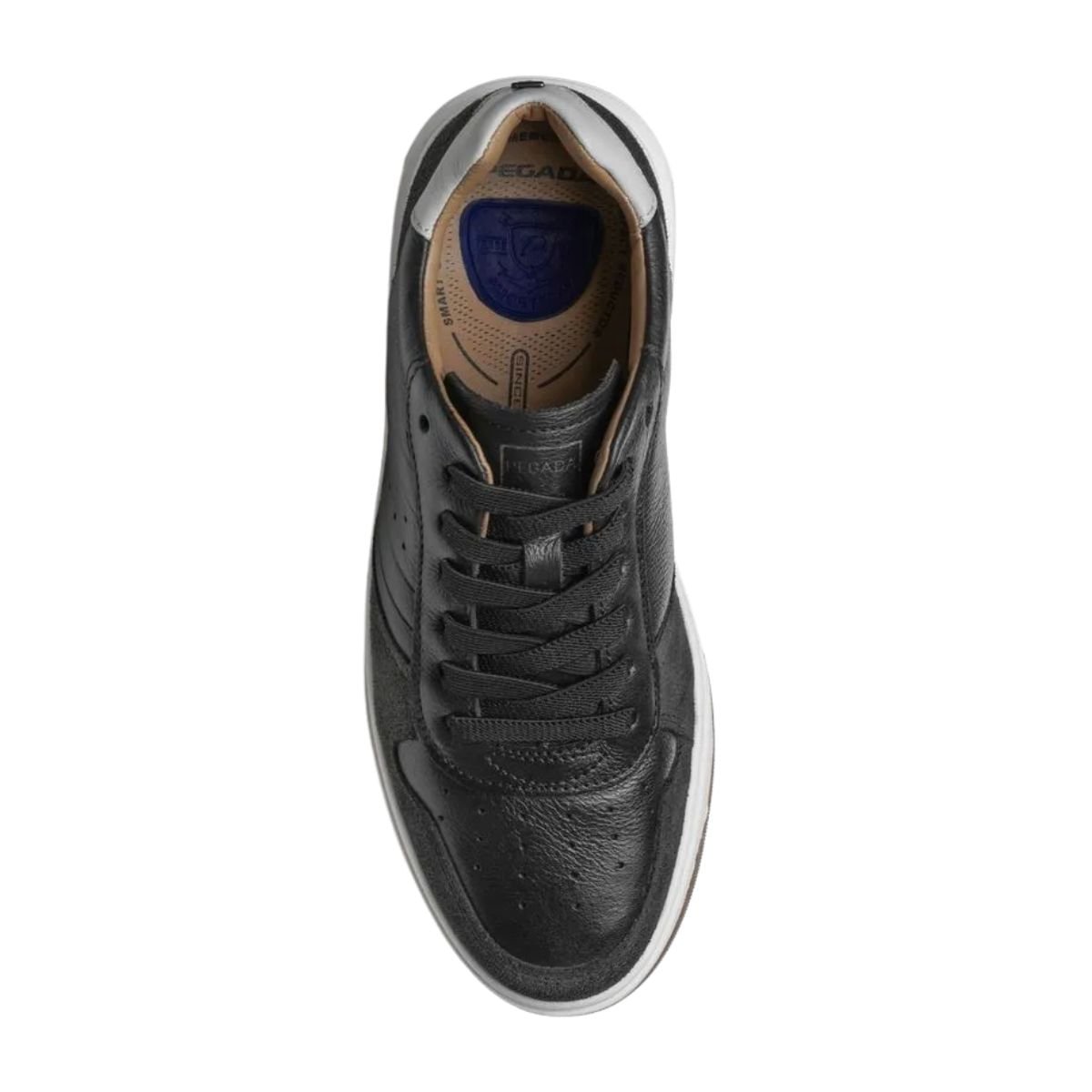 Sapatênis Masculino Pegada Ways Preto Preto 6