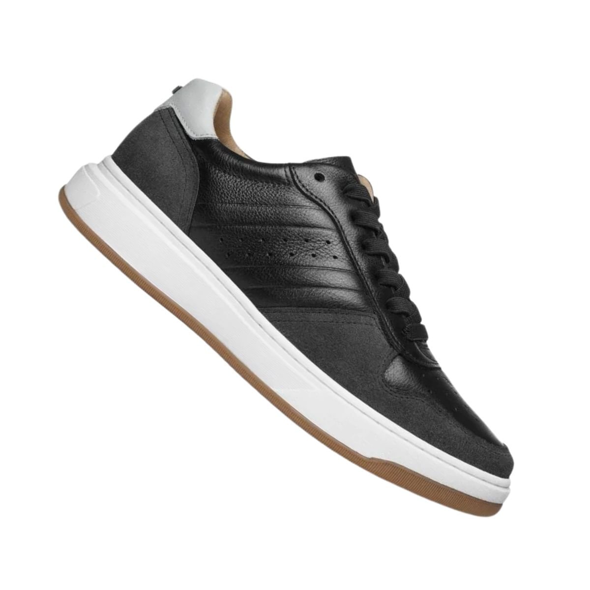 Sapatênis Masculino Pegada Ways Preto Preto 7