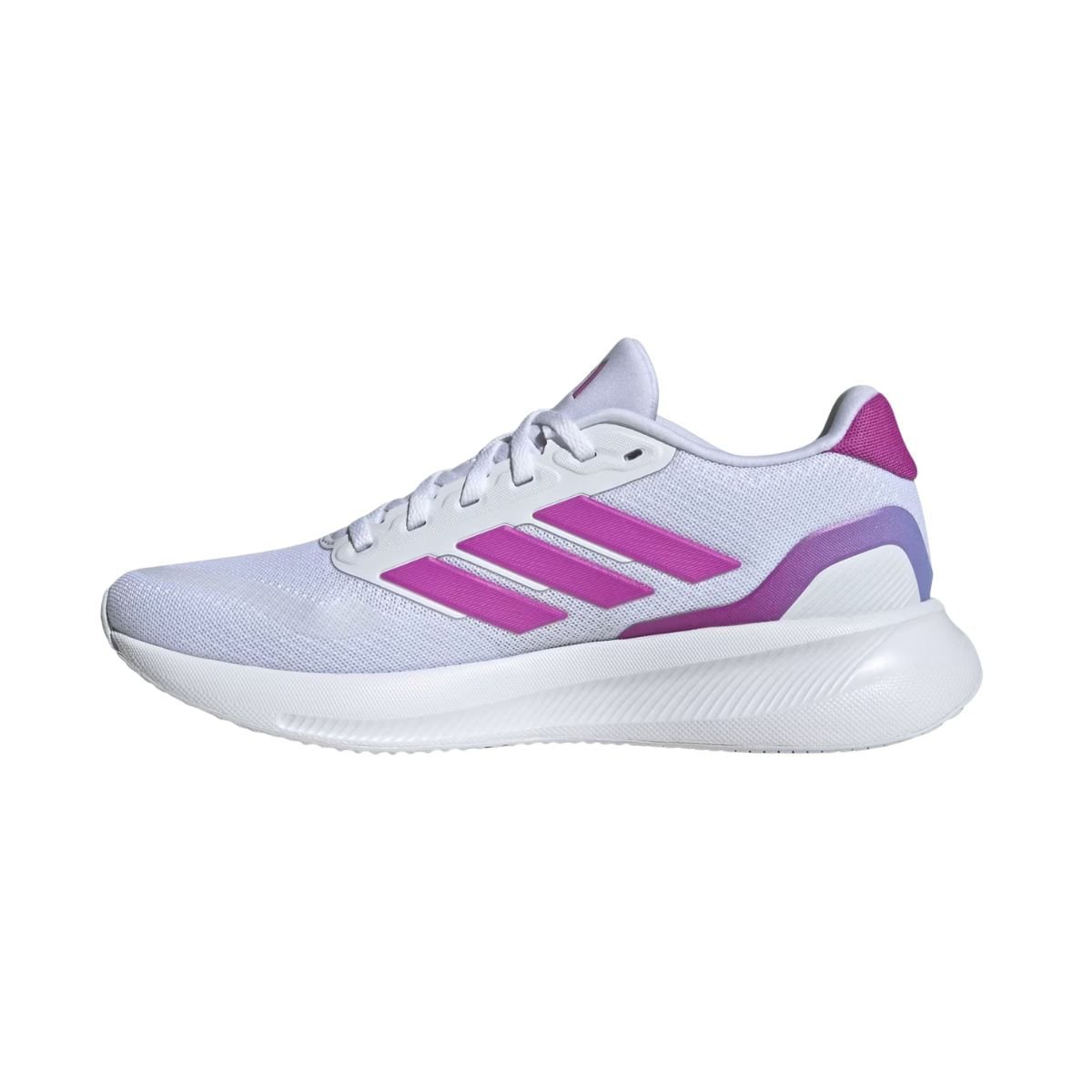 Tênis Running Feminino Adidas Runfalcon 5 Branco E Pink Branco 5