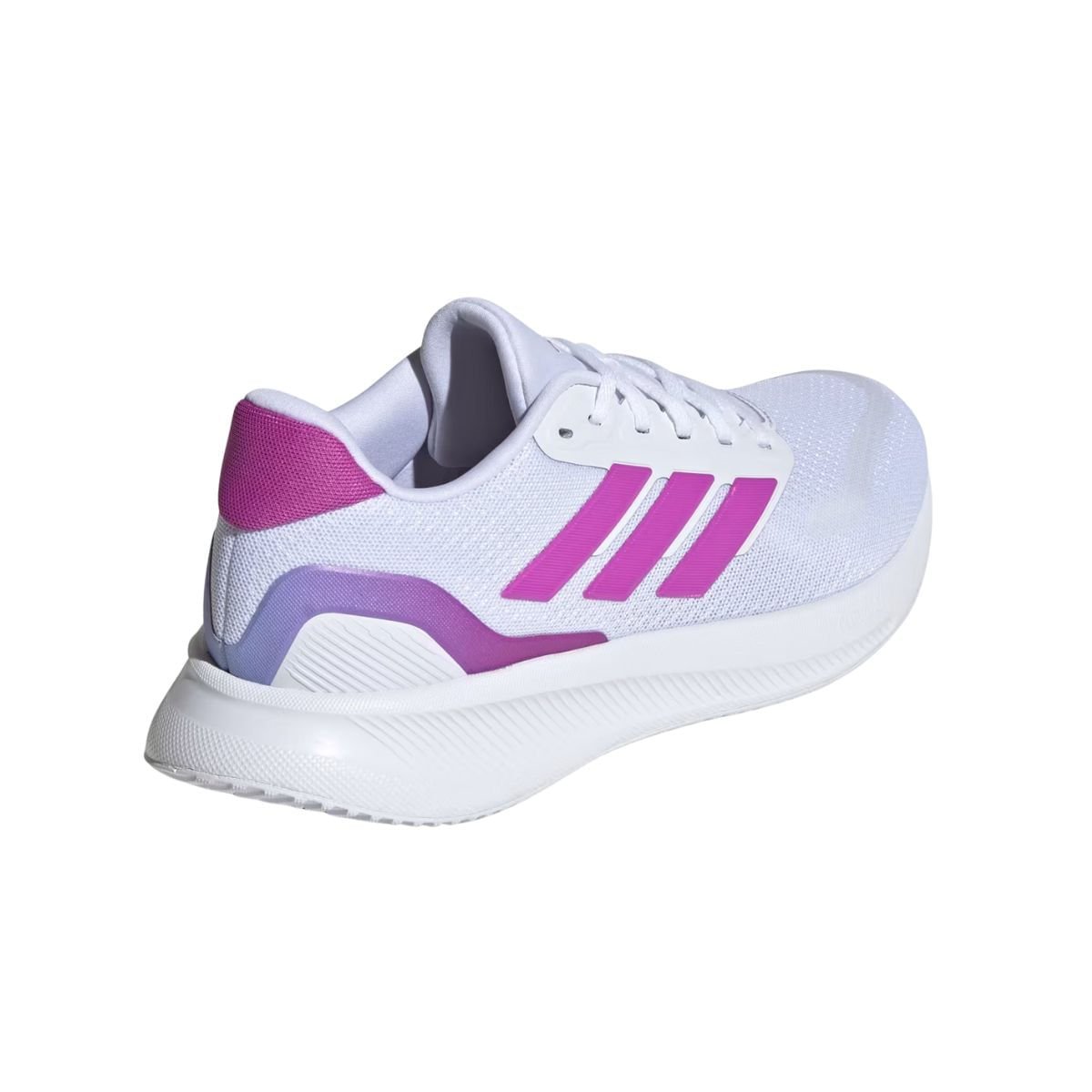 Tênis Running Feminino Adidas Runfalcon 5 Branco E Pink Branco 7