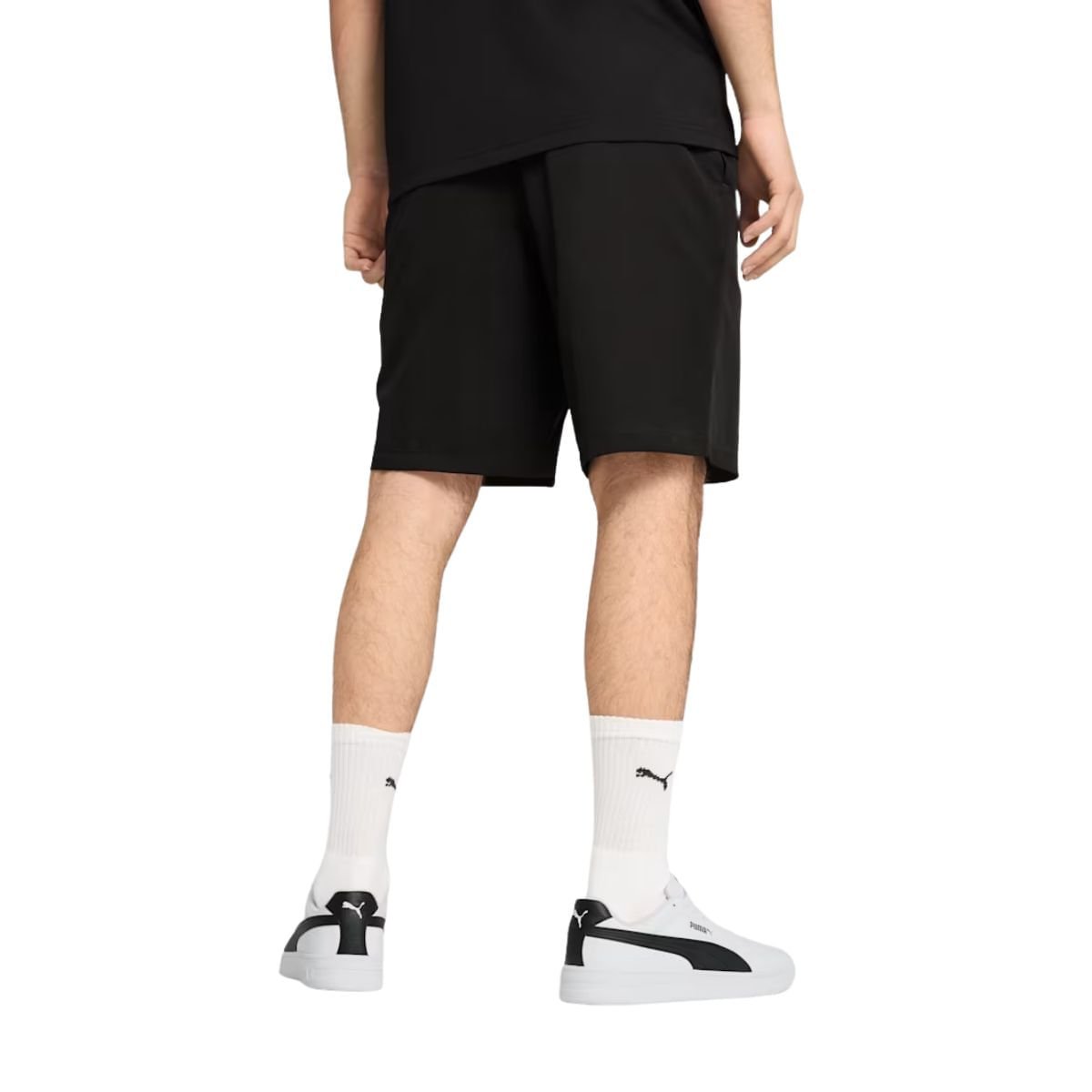 Short Masculino Longo Puma Essentials Preto Preto 3