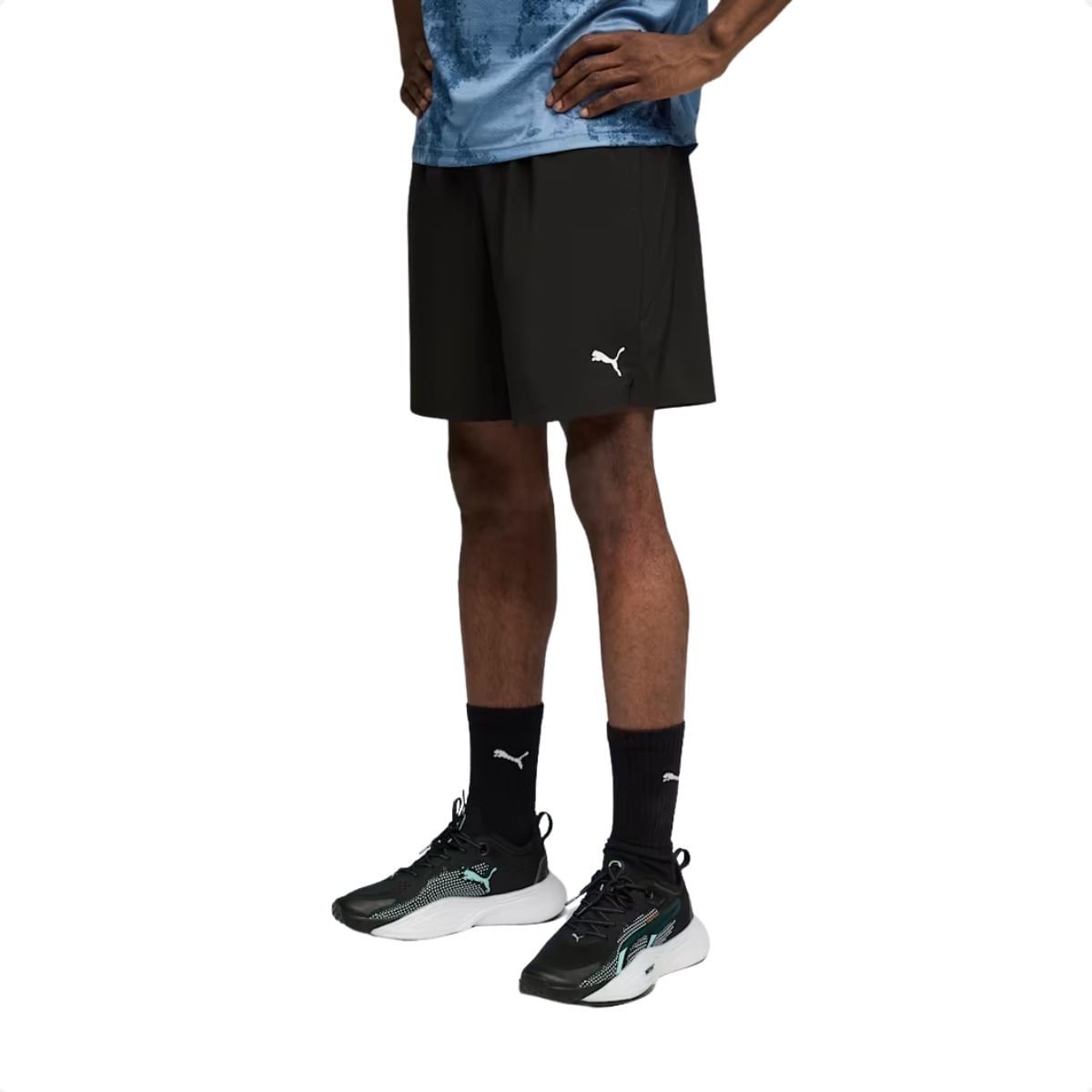 Short Masculino Curto Puma Tad Foundations Preto