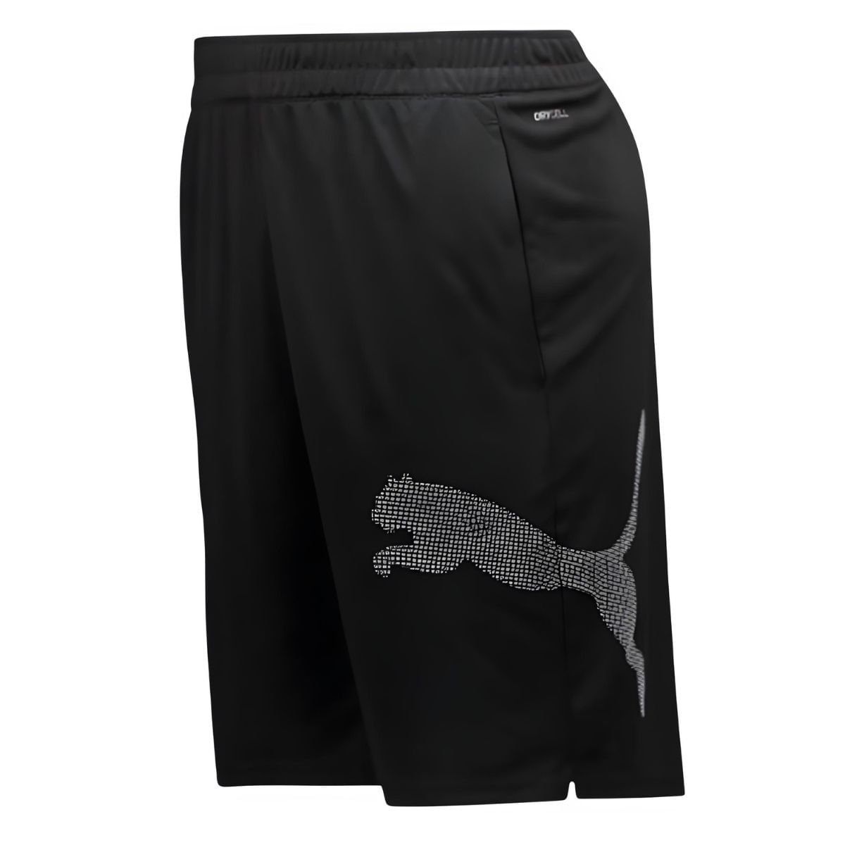 Short Masculino Longo Puma Tad Big Logo Preto Preto 5