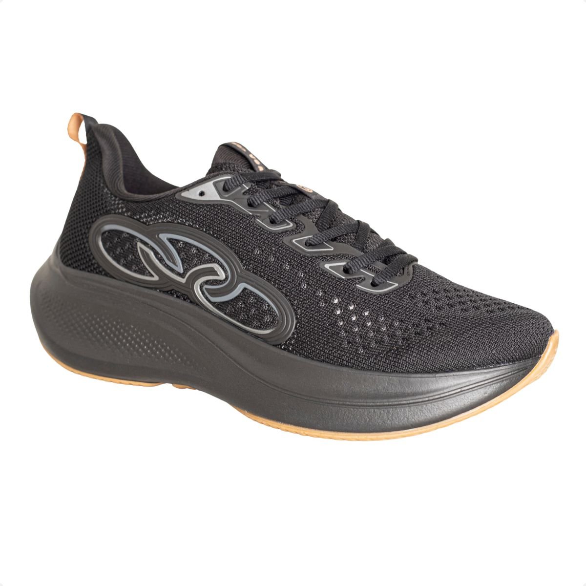 Tênis Corrida Masculino Olympikus Voa 3 Preto Preto 2