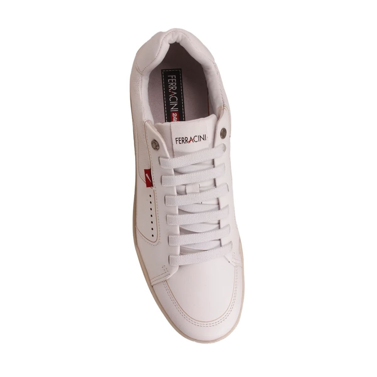 Sapatênis Masculino Ferracini Lexus Branco Branco 6