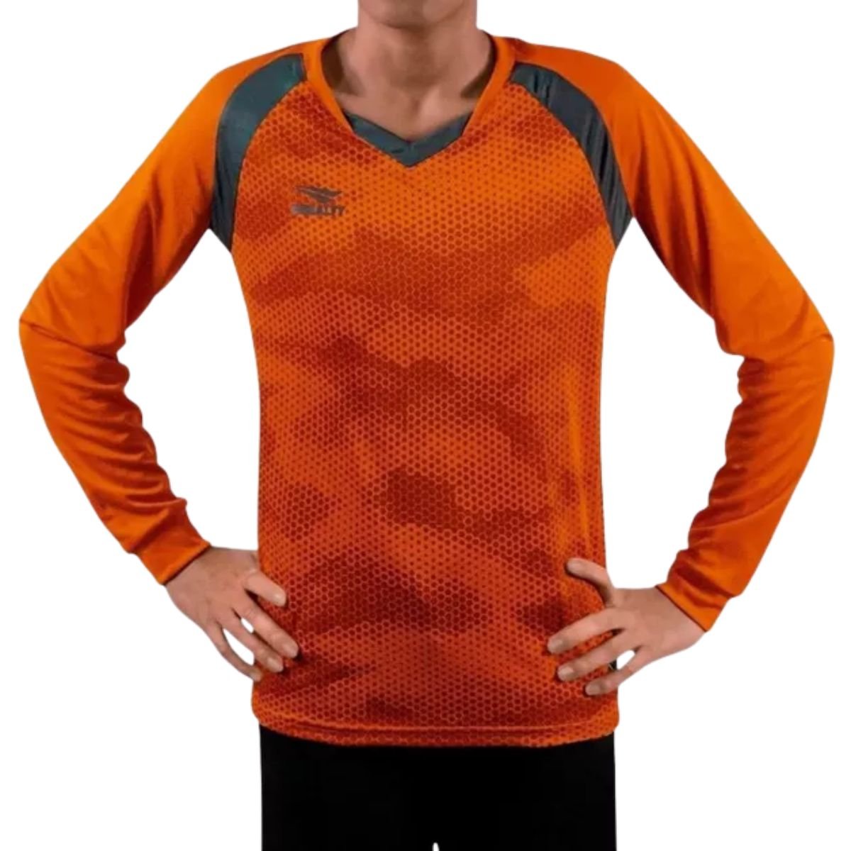 Camisa Masculina Goleiro Penalty Delta 126 Laranja Laranja 5