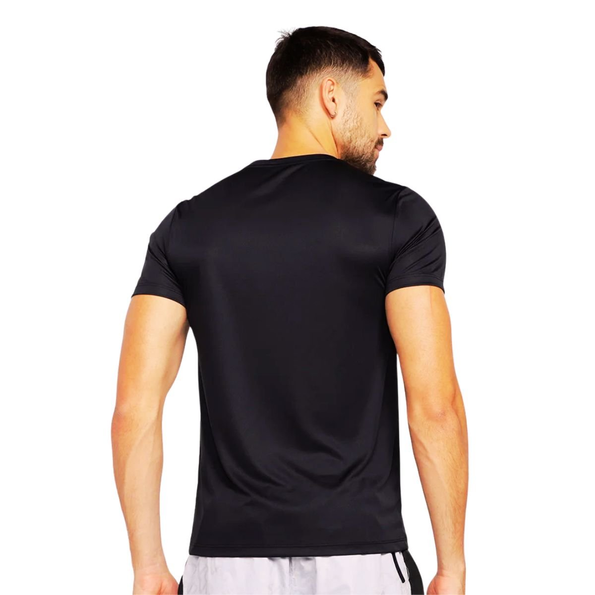 Camiseta Masculina Mizuno Run Spark Preta Preto 3