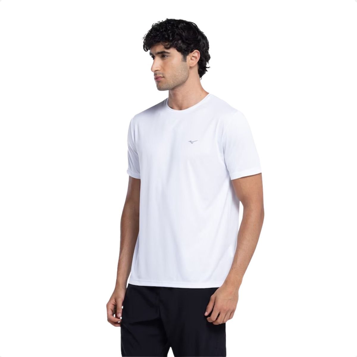 Camiseta Masculina Mizuno Run Spark Branca