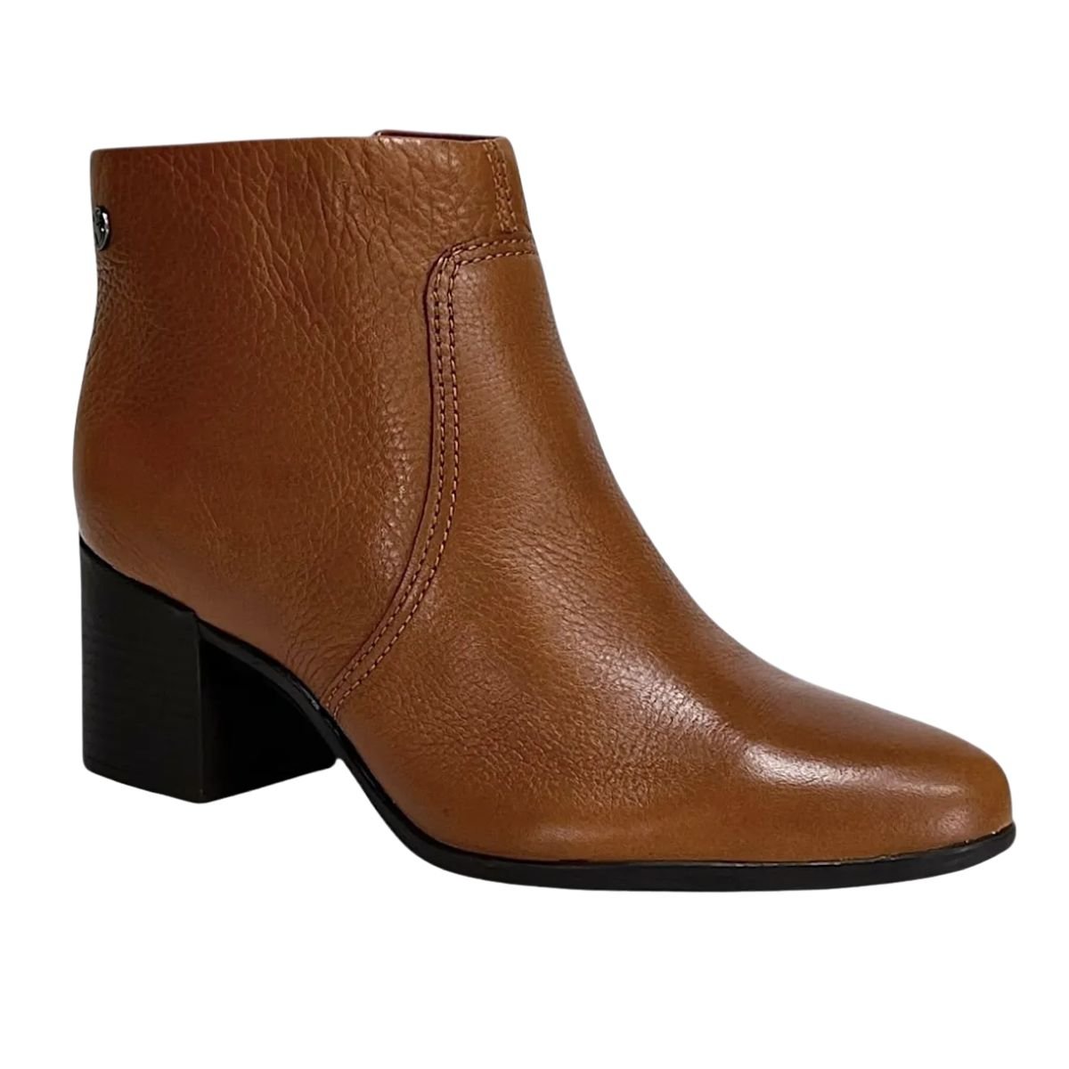 Bota Feminina Cano Médio Bottero Caramelo Marrom 2
