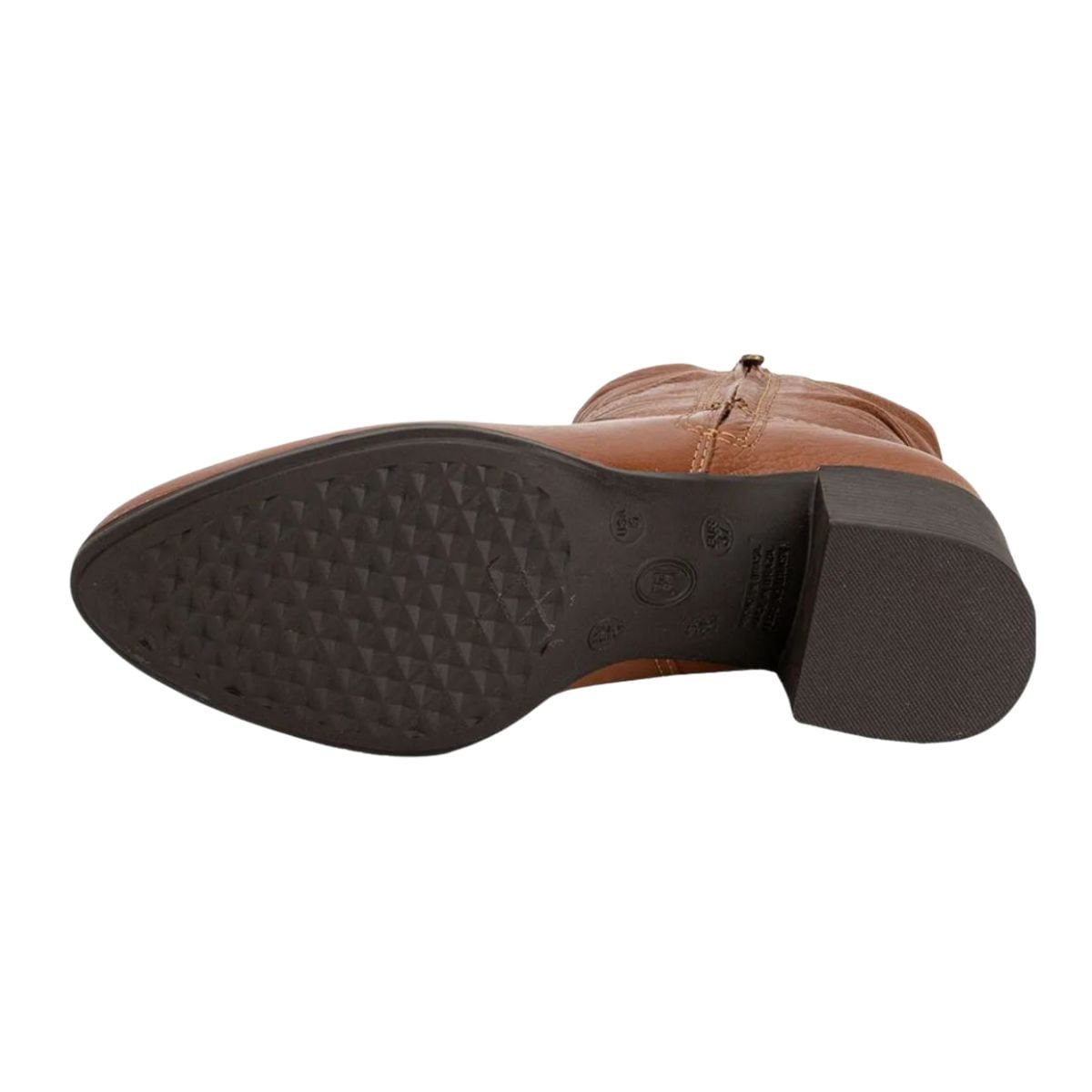 Bota Cano Médio Feminina Bottero Marrom Marrom 3